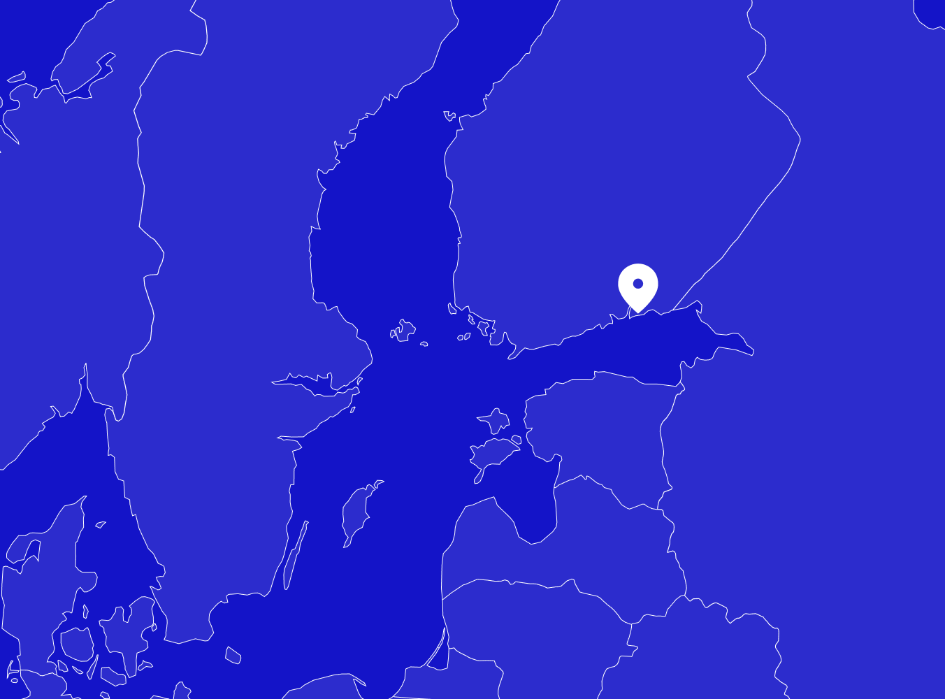 Karta över finland
